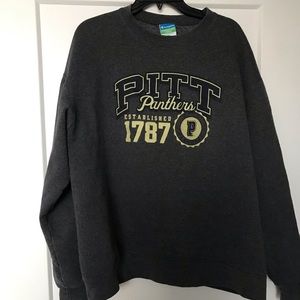 Champion Pittsburgh Grey Crewneck Sweatshirt
